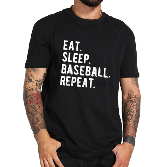 Eat Sleep Baseball Repeat